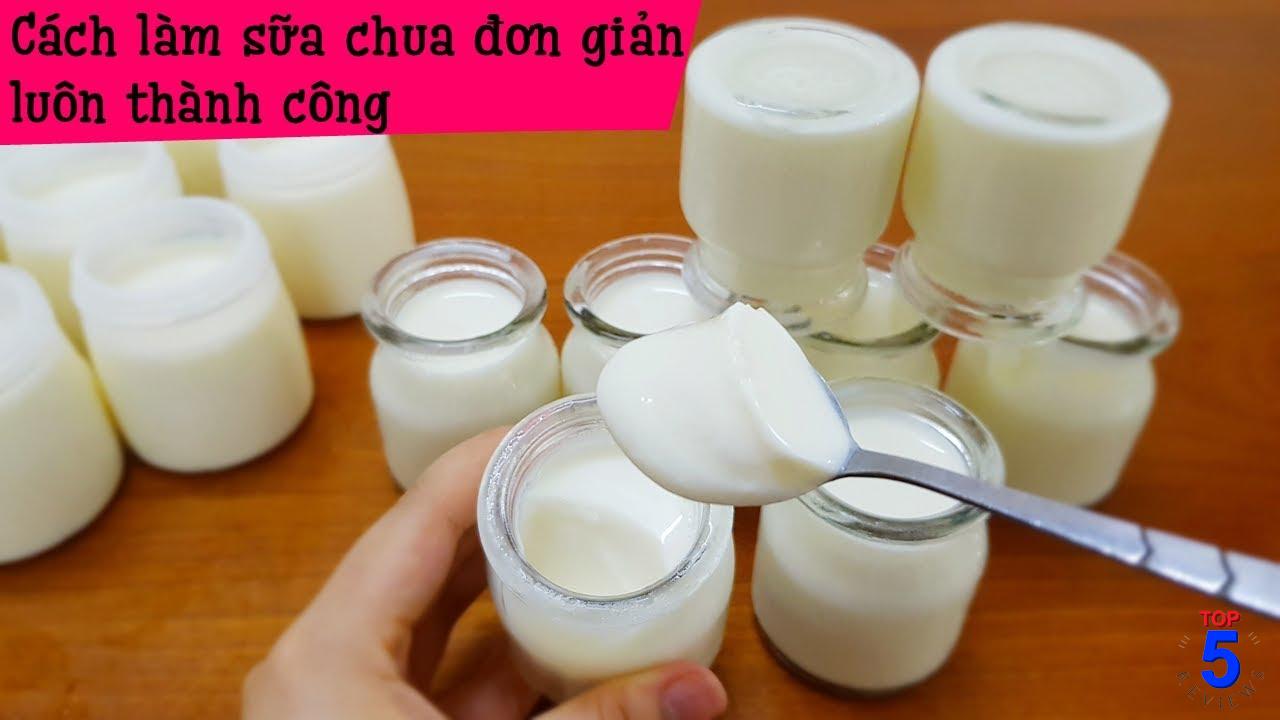 20 Cách Làm Sữa Chua Ngon, Mịn, Dẻo Tại Nhà (Phần 1)