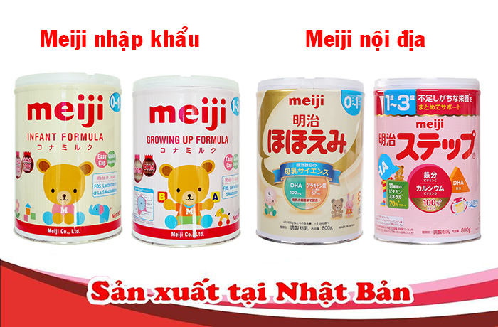 Sữa cho trẻ biếng ăn Meiji