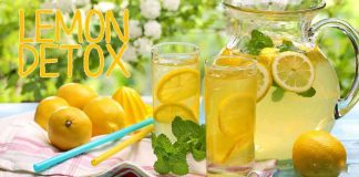 giảm cân Lemon detox