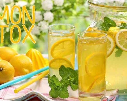 giảm cân Lemon detox