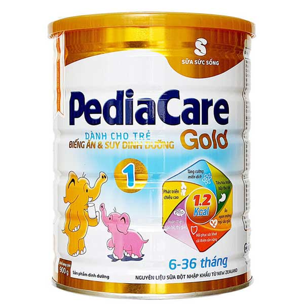 Sữa tăng cân cho bé PediaCare Gold