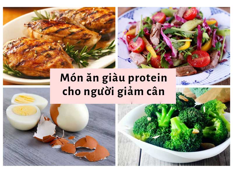 món ăn giàu protein cho người giảm cân
